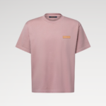 1AJUCP Vintage-Dyed Effect T-Shirt Dusty Pink Cotton - 1AJCFH 1 1AJUCP Vintage-Dyed Effect T-Shirt Dusty Pink Cotton