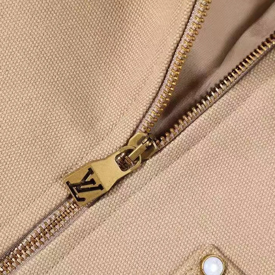 1AGITA Workwear Cotton Canvas Blouson Cotton Embroidery