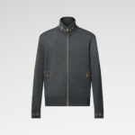 1AGJWH Double Face Knit Wool Travel Blouson Jacquard Monogram Cotton - 1AJTX7 2 1AGJWH Double Face Knit Wool Travel Blouson Jacquard Monogram Cotton