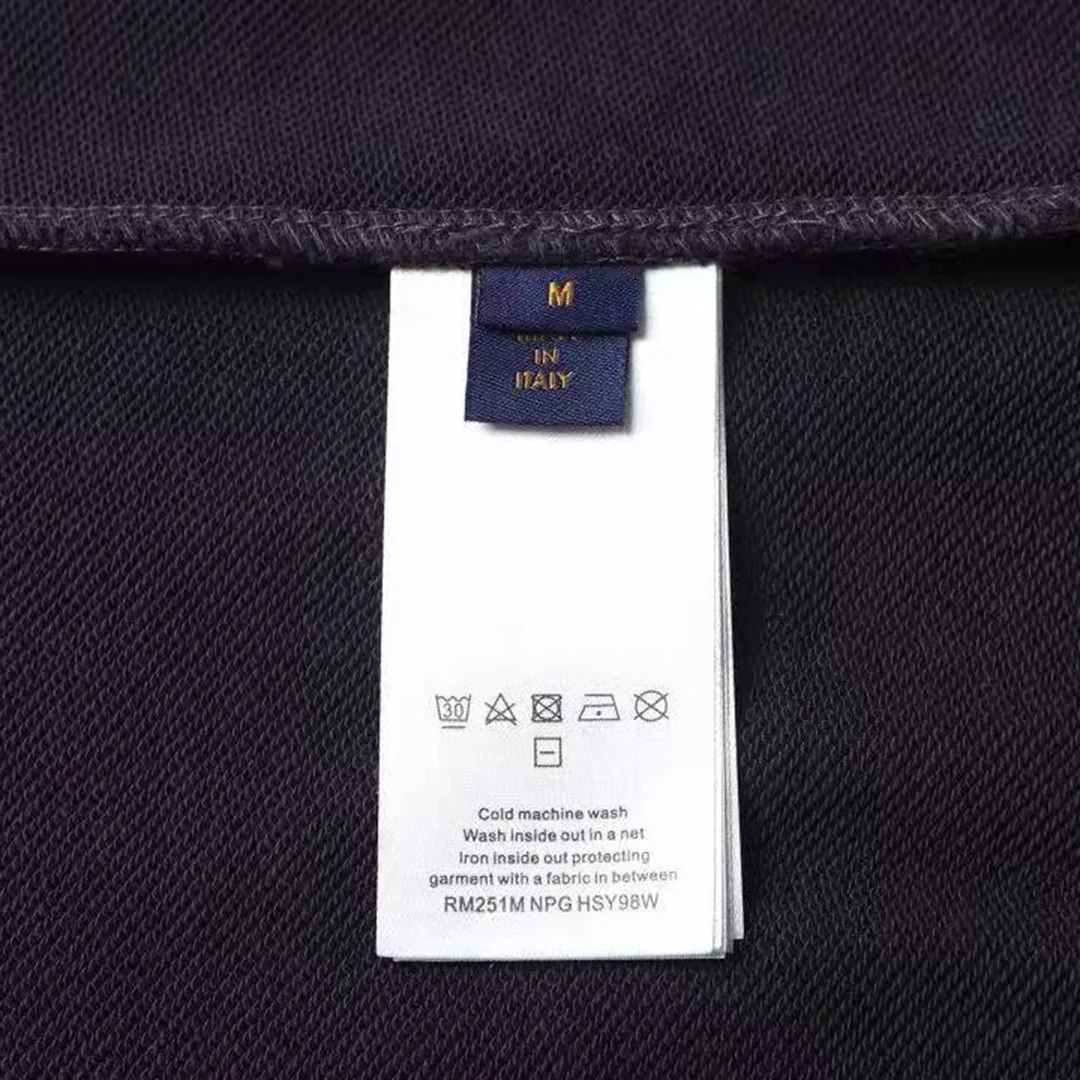 1AJCFP Embellished Signature Hoodie Obsidian Cotton