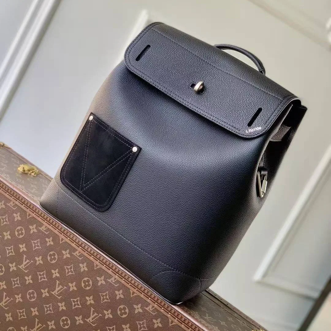 M27063 Steamer Backpack Touch Calfskin Leather