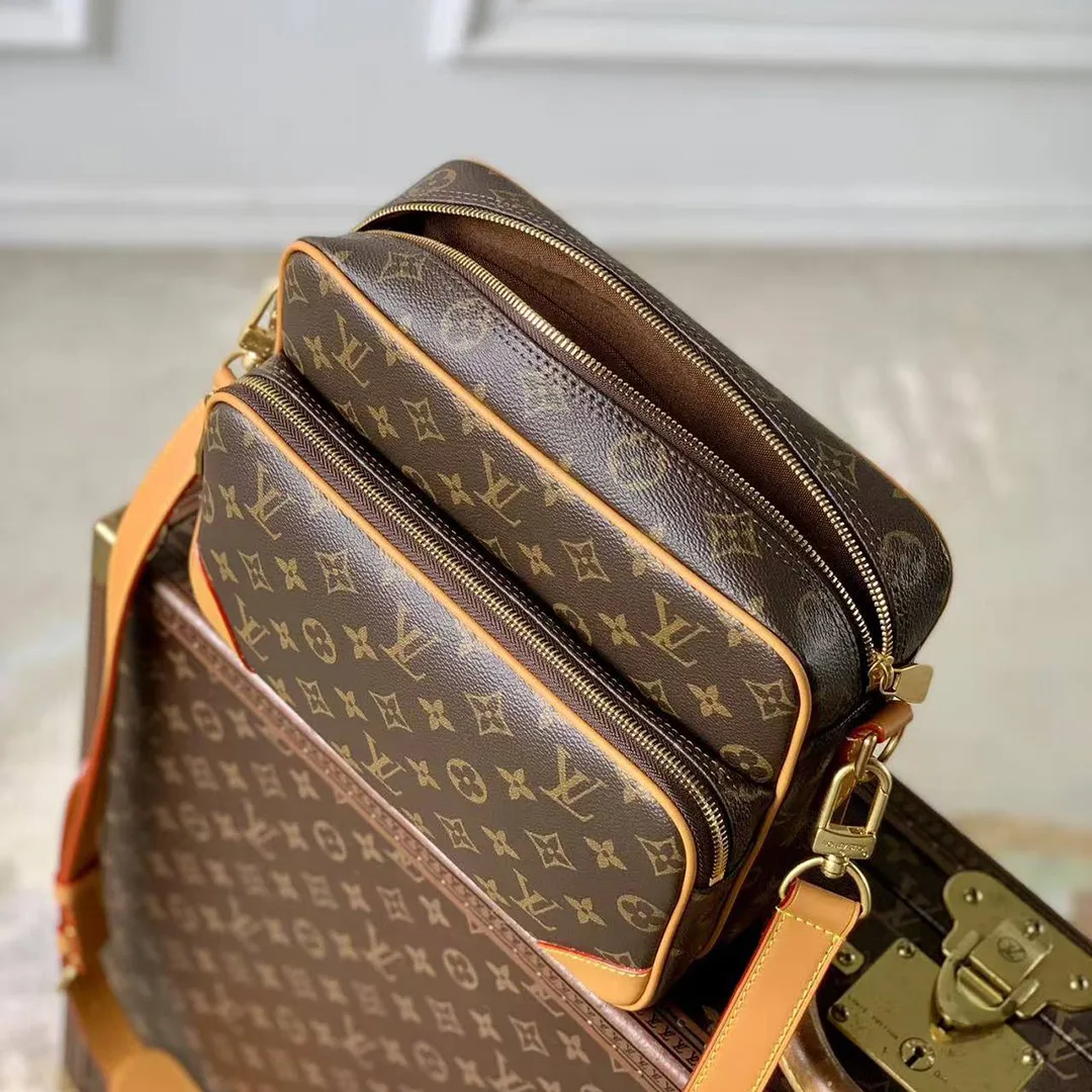 M27852 Nil GM Monogram Archive Coated Canvas