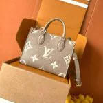 M45779 OnTheGo PM Bicolor Monogram Empreinte Leather - M28327 2 M45779 OnTheGo PM Bicolor Monogram Empreinte Leather