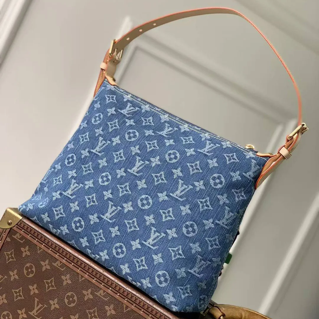 M27329 Baggy Monogram Blue Denim