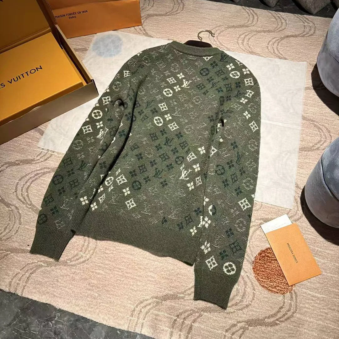 1AJBTL Monogram Pullover Forest Night