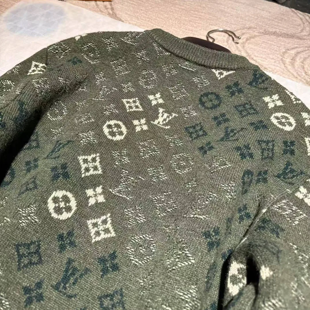 1AJBTL Monogram Pullover Forest Night