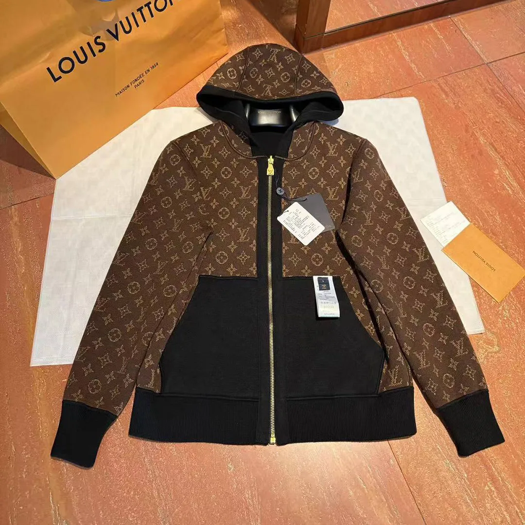 1AJBXH Monogram Reversible Double Face Hooded Blouson