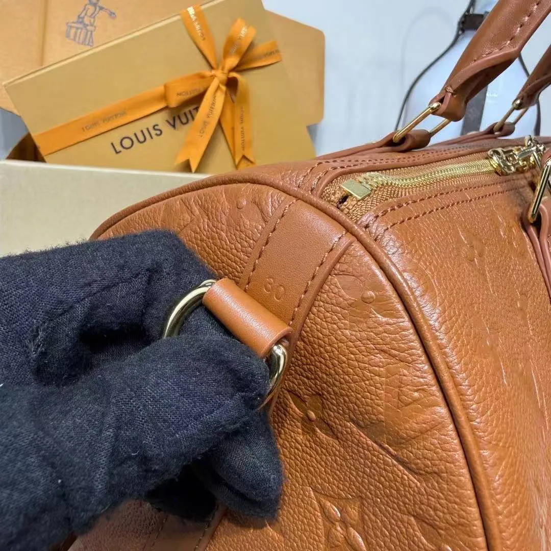 M28662 Speedy Soft 30 Monogram Empreinte Leather Handbag