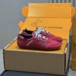 1AIVK3 L.V Sneakerina Nylon Mix of Materials - 1AIVM3 2 1AIVK3 L.V Sneakerina Nylon Mix of Materials