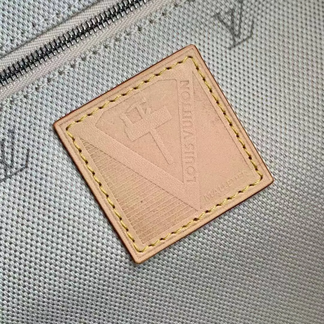 M26019 Steamer 40 Tan Monogram Suede Leather