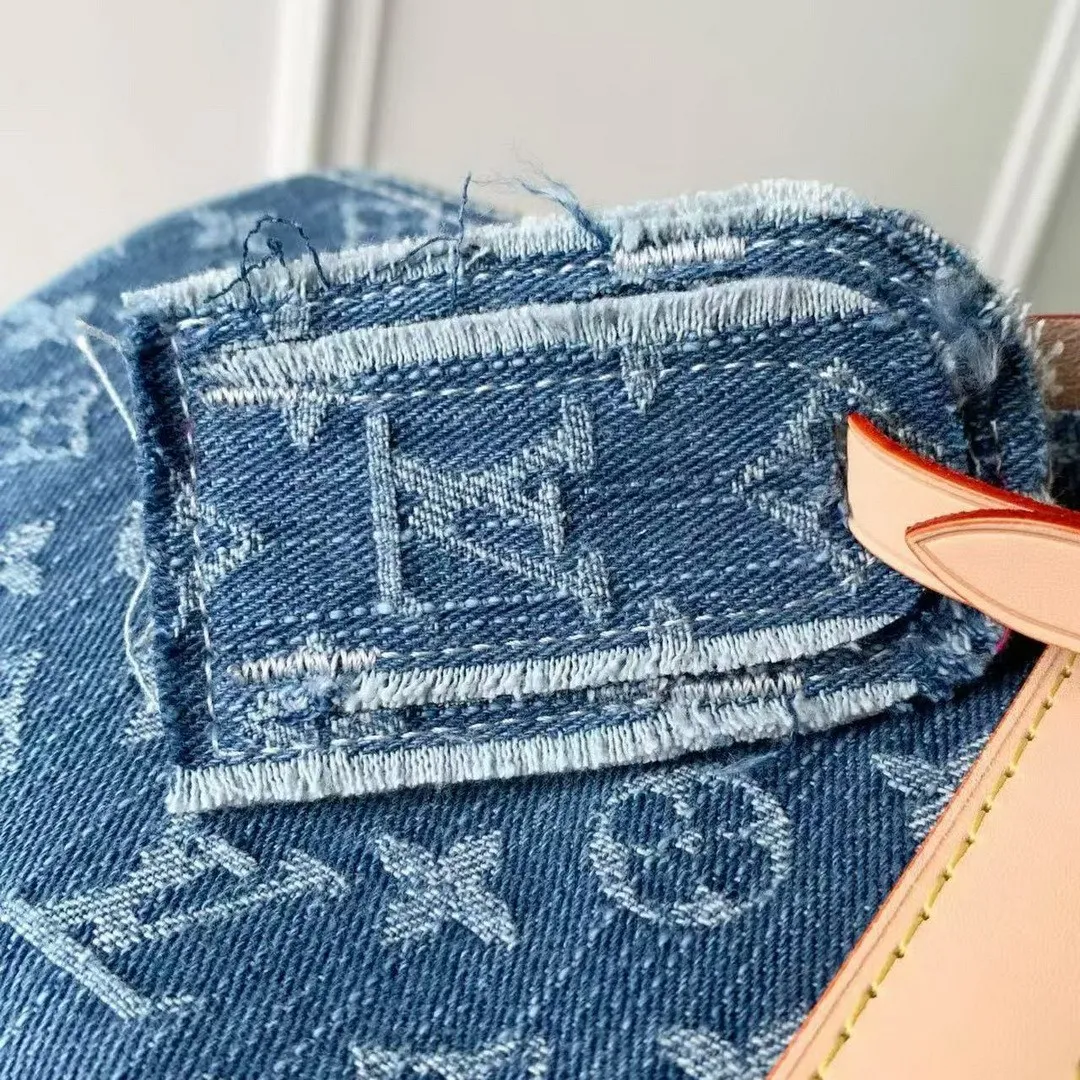 M27943 Keepall Bandoulière 45 Blue Denim Monogram Denim