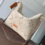 M26931 Vagabond Hobo Monogram Heritage Men's Bags Sand Beige Monogram Surplus Coated Canvas Handbags - M27856 2 M26931 Vagabond Hobo Monogram Heritage Men's Bags Sand Beige Monogram Surplus Coated Canvas Handbags