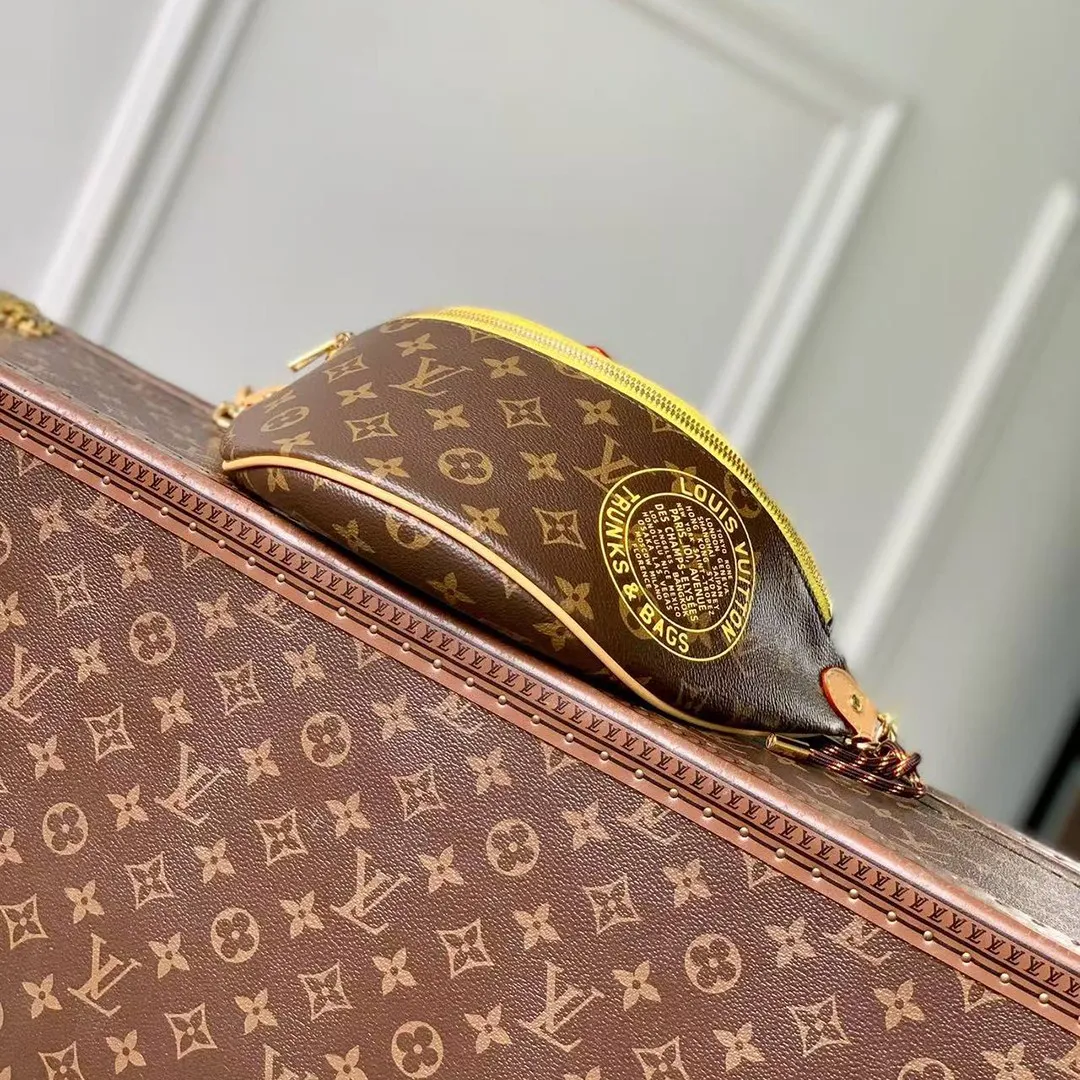 M27237 Bumbag Monogram Yellow Coated Canvas