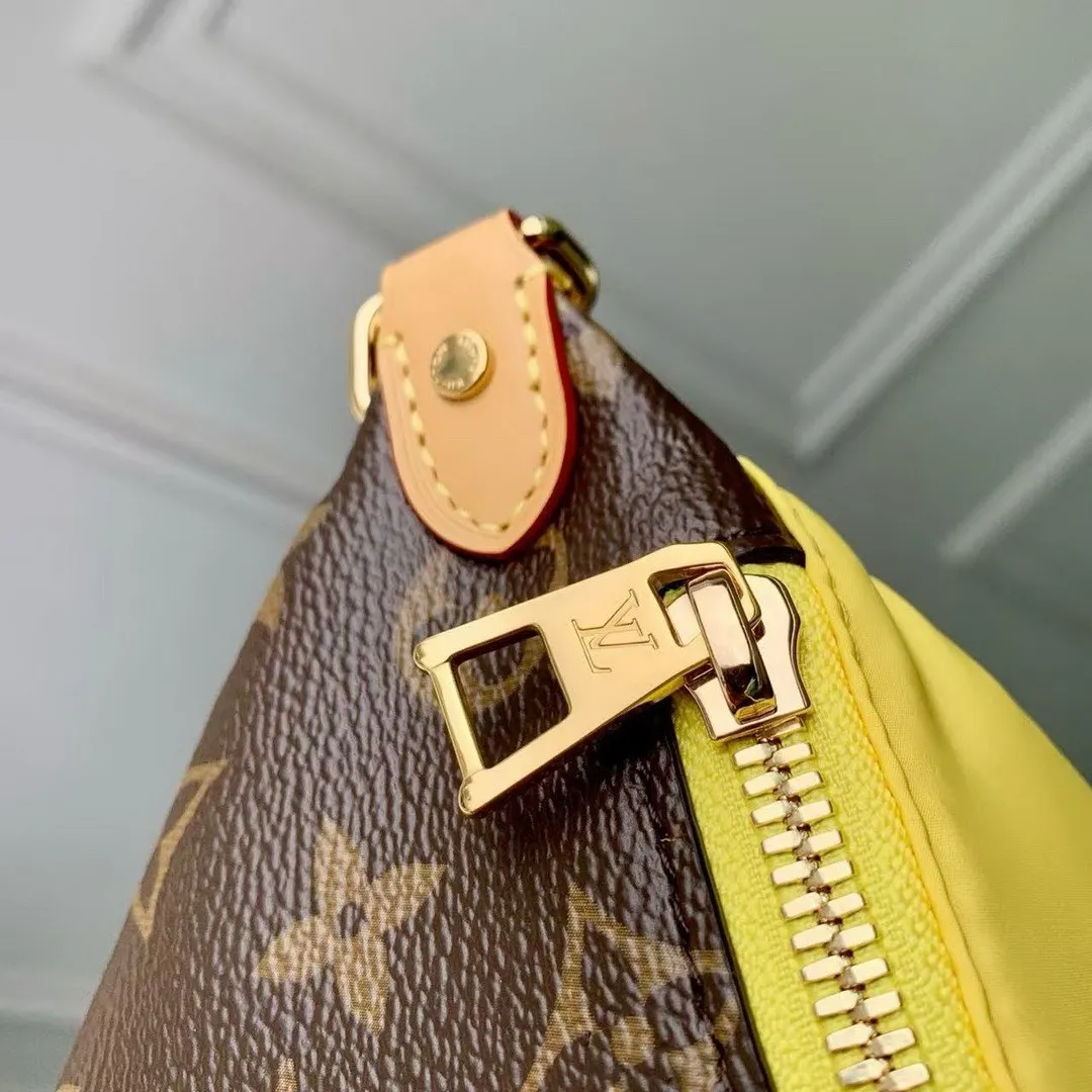 M27237 Bumbag Monogram Yellow Coated Canvas