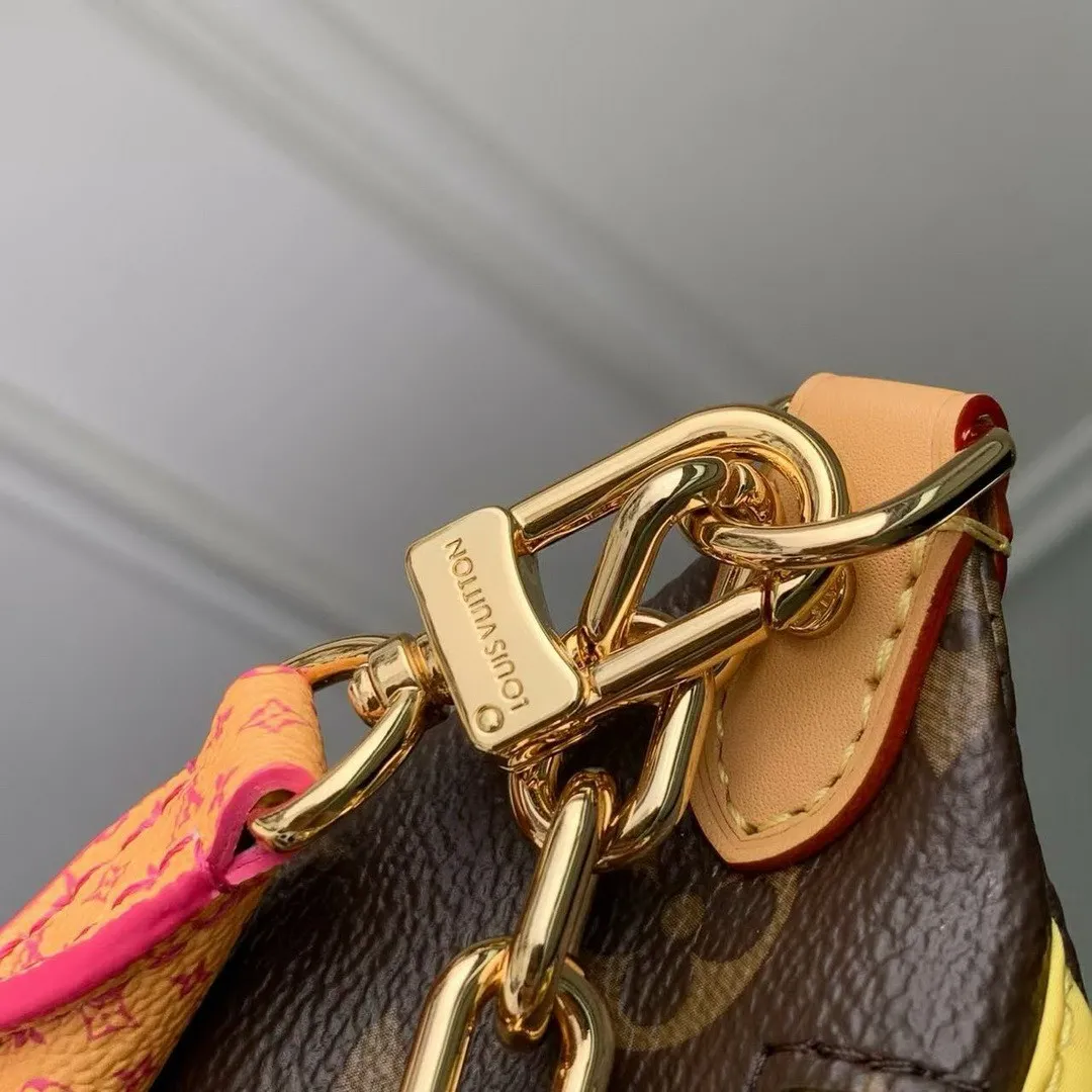 M27237 Bumbag Monogram Yellow Coated Canvas