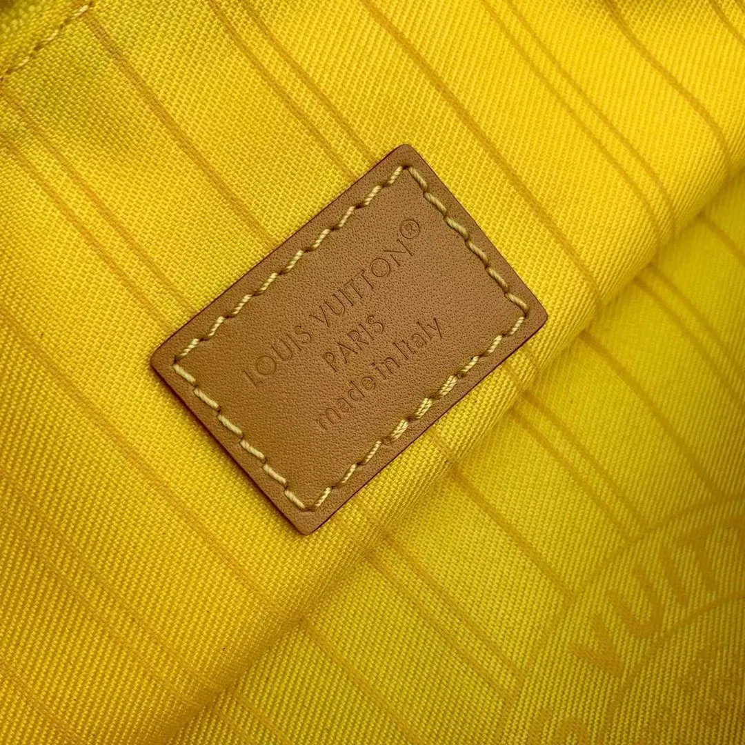 M27237 Bumbag Monogram Yellow Coated Canvas