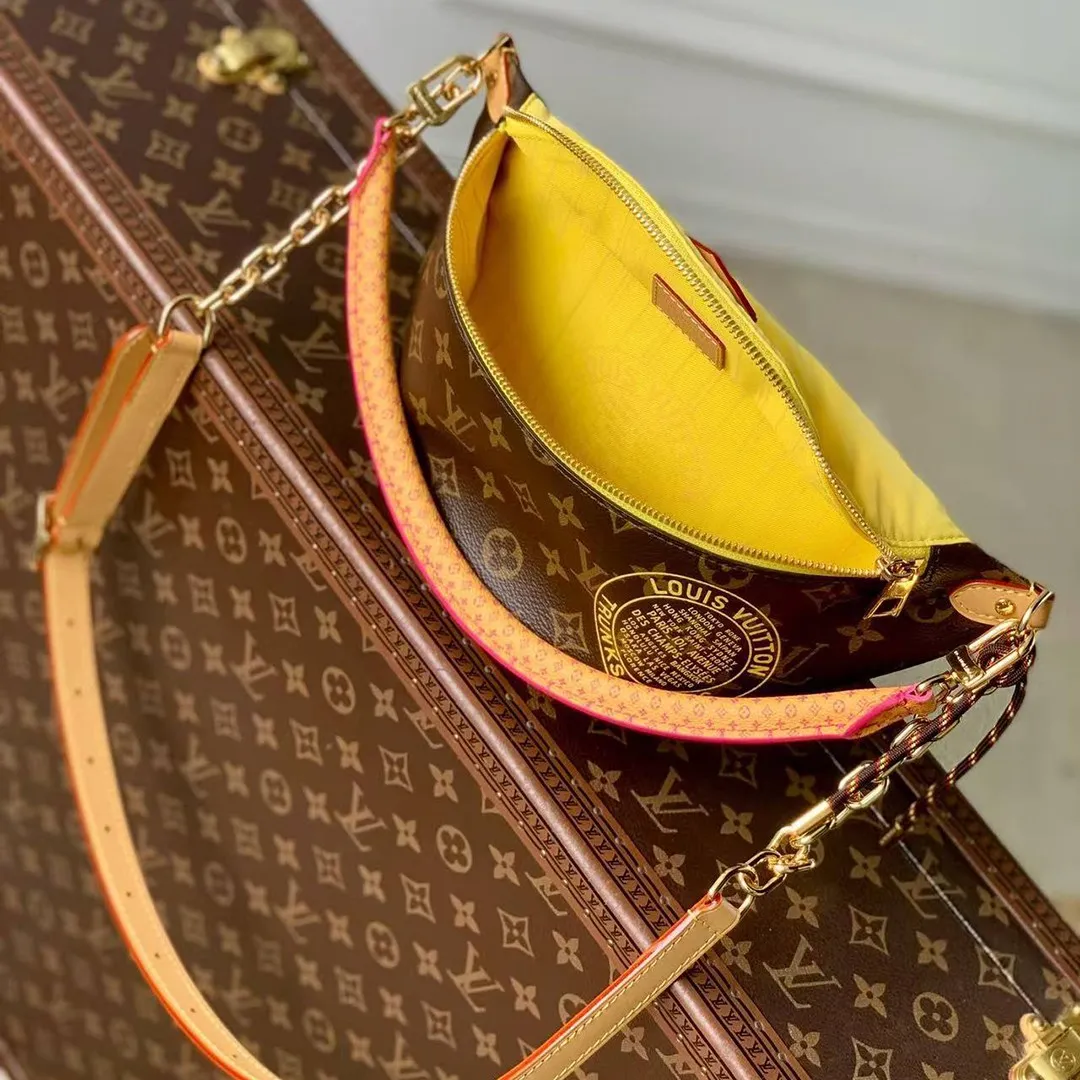 M27237 Bumbag Monogram Yellow Coated Canvas