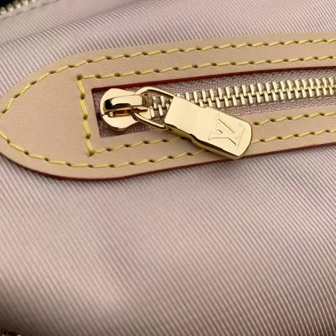 N40909 Keepall Bandoulière 45 Banana Yellow Damier Azur Coated Canvas