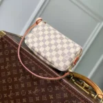 N40915 Pochette Accessoires Wallets on Chain Damier Azur Coated Canvas - N40946 2 N40915 Pochette Accessoires Wallets on Chain Damier Azur Coated Canvas