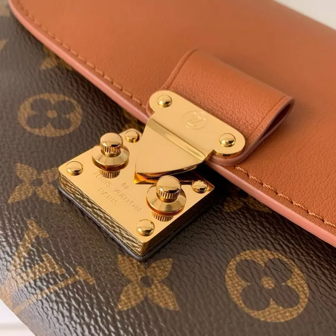 M28588 Madeleine BB Monogram Cognac Brown Coated Canvas
