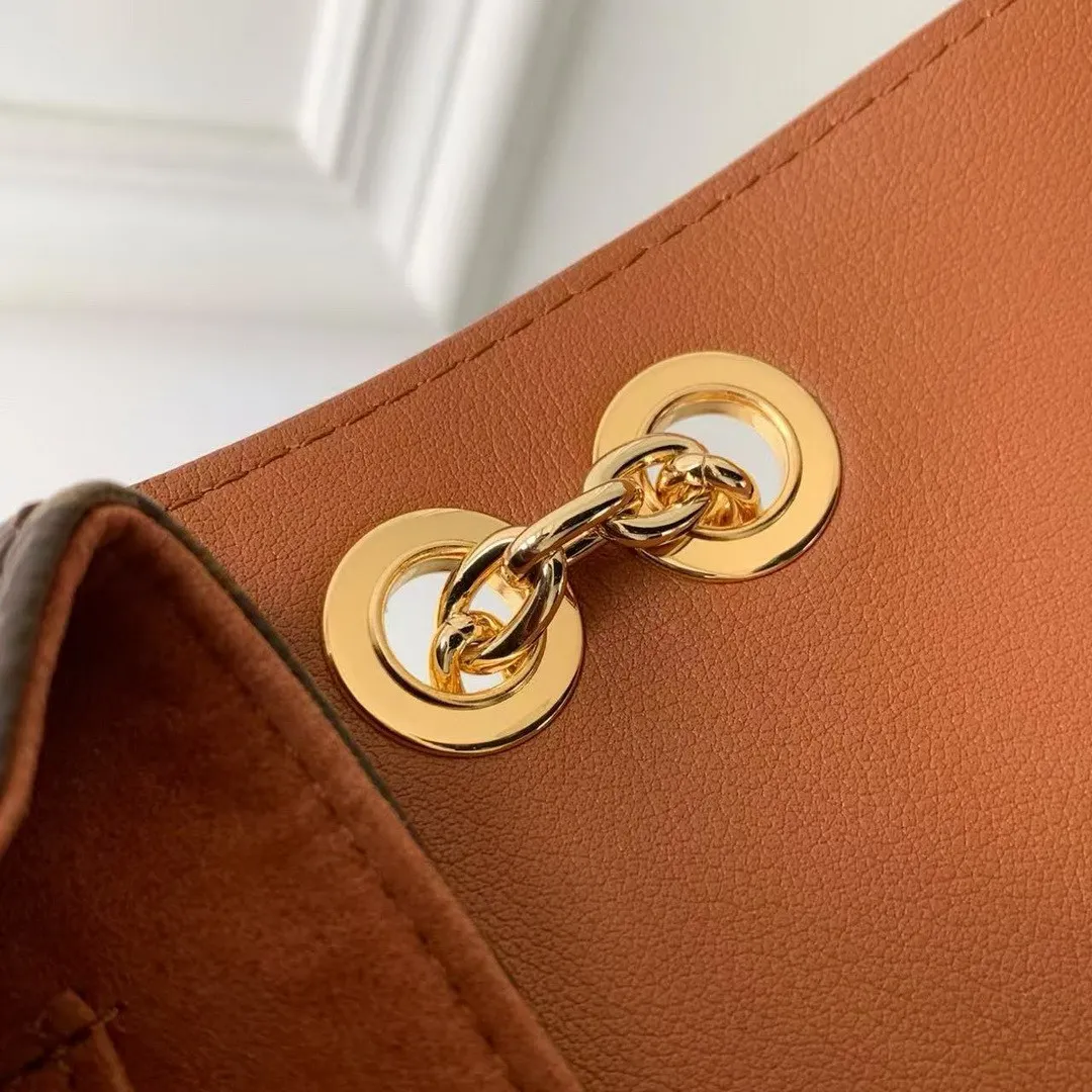 M28588 Madeleine BB Monogram Cognac Brown Coated Canvas