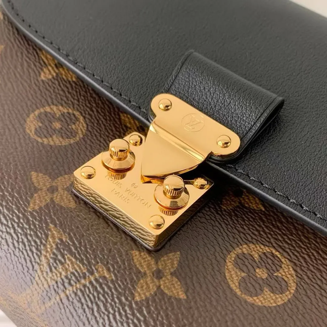 M28424 Madeleine BB Monogram Black Coated Canvas