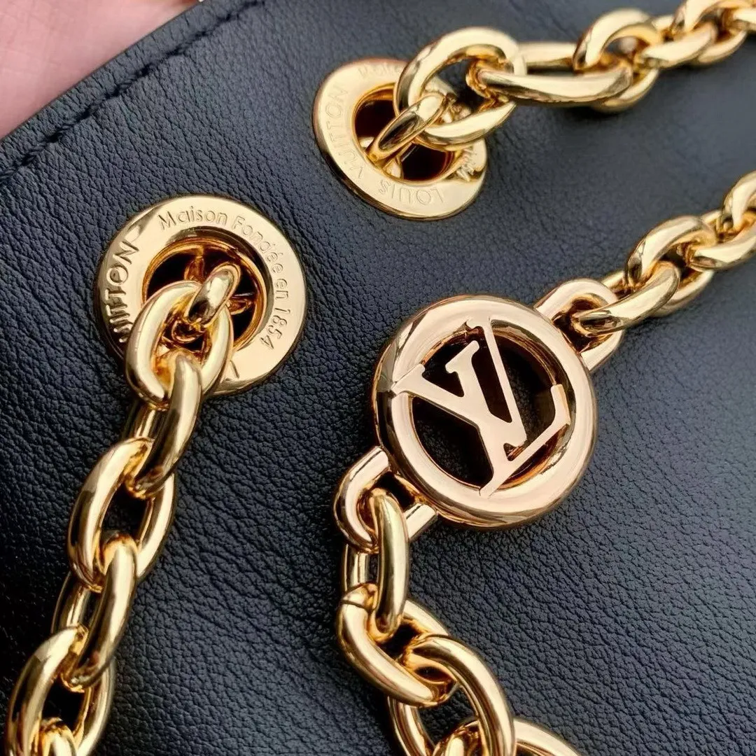 M28610 Madeleine PM Handbag Monogram Black Coated Canvas