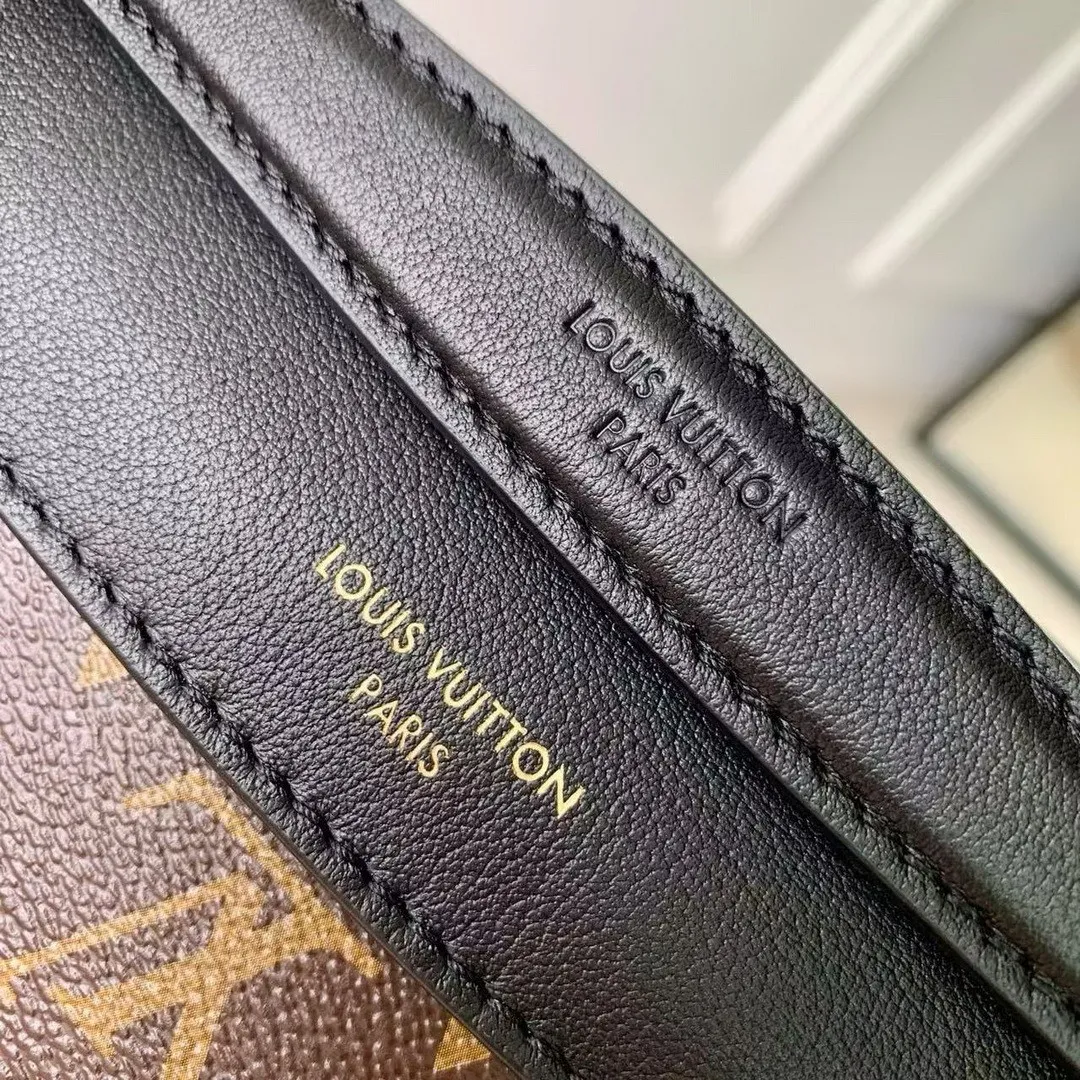 M28610 Madeleine PM Handbag Monogram Black Coated Canvas