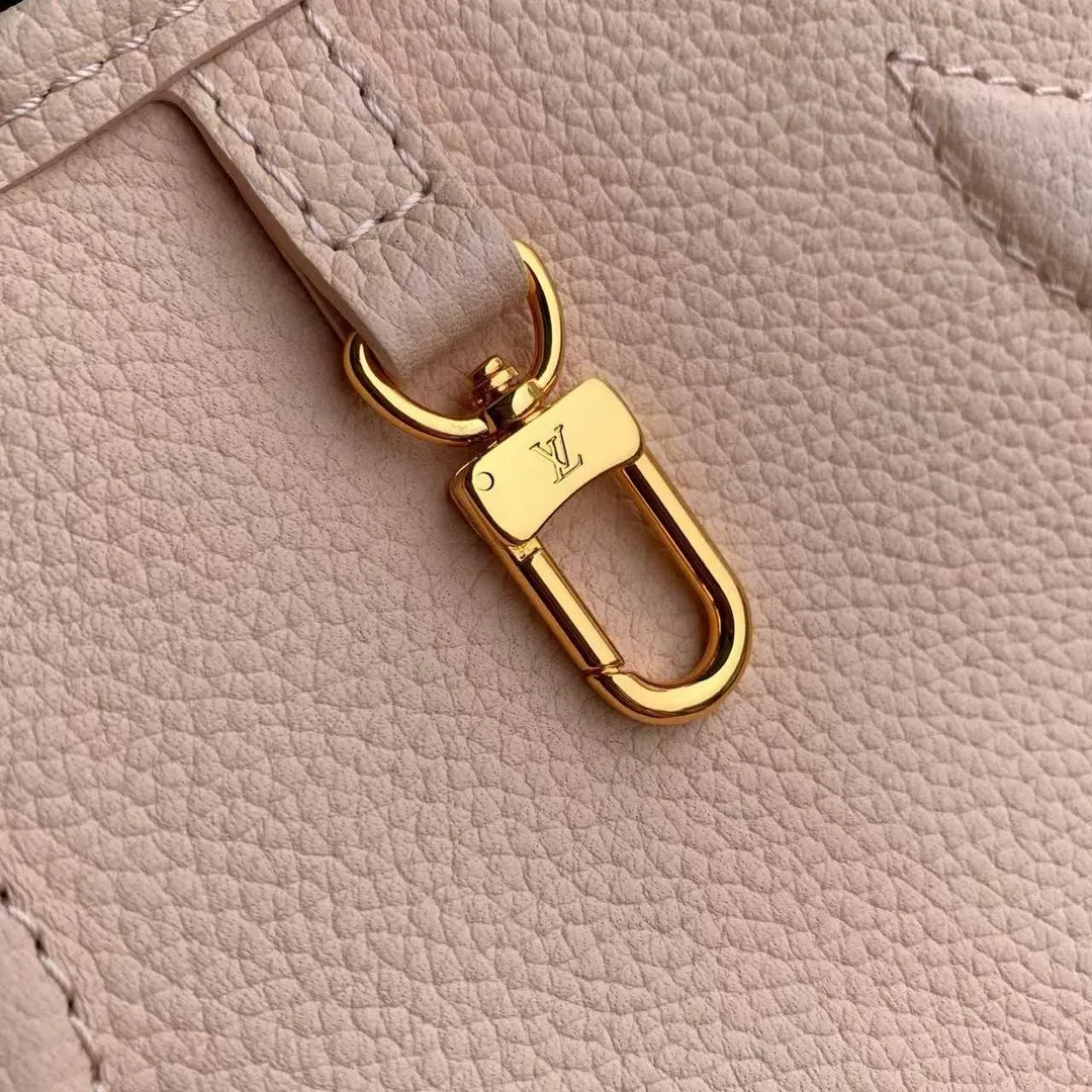 M25657 Reversible Neverfull Bandoulière Inside Out BB Monogram Limestone Cowhide Leather Monogram Coated Canvas
