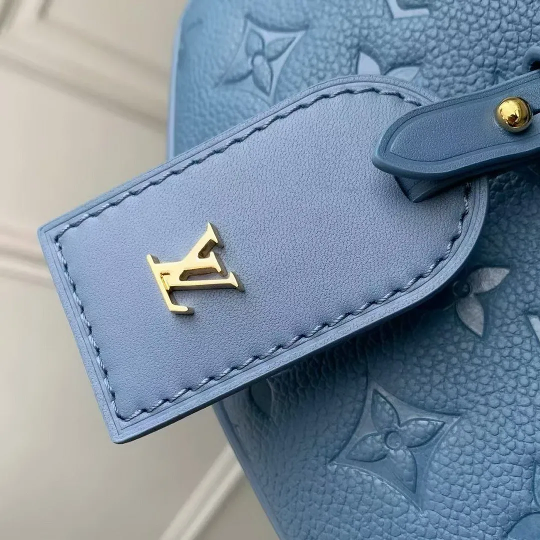 M28356 High Rise PM Denim Blue Monogram Empreinte Leather