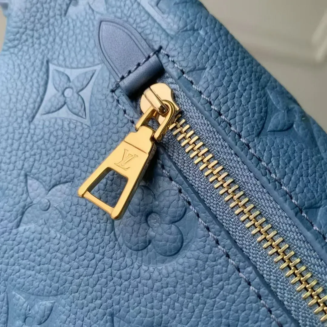 M28356 High Rise PM Denim Blue Monogram Empreinte Leather