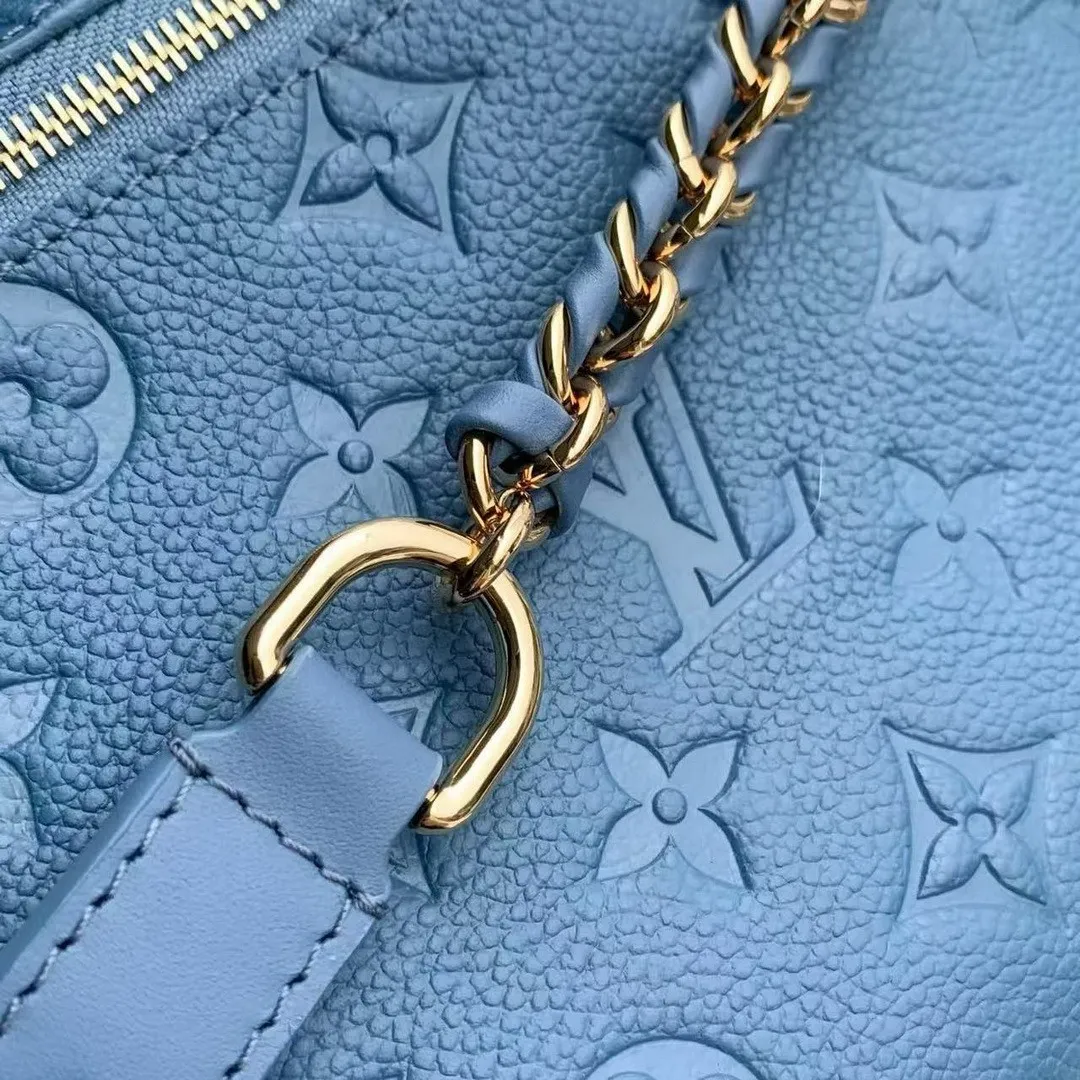 M28356 High Rise PM Denim Blue Monogram Empreinte Leather
