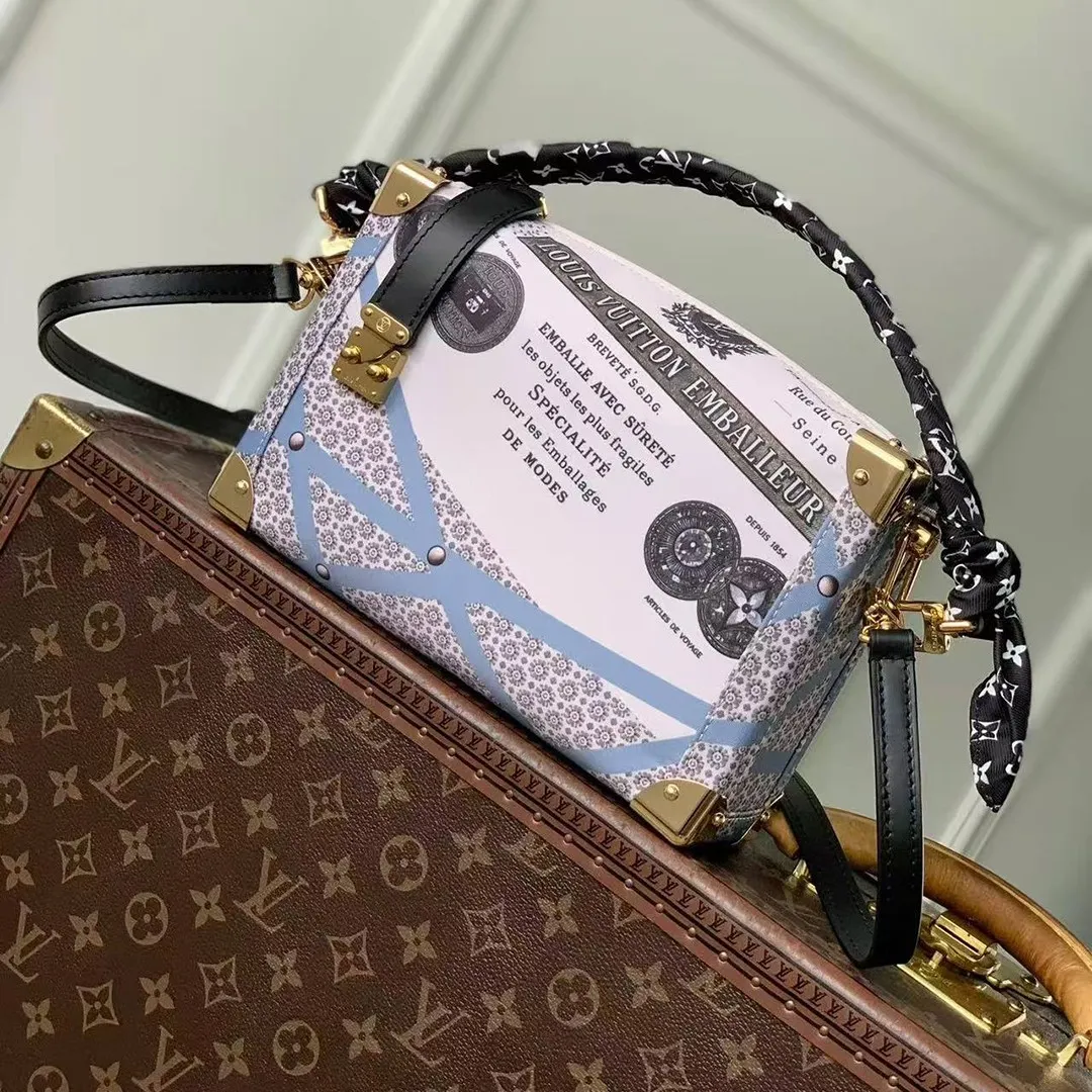 M28749 Side Trunk MM Beige Blue Textile