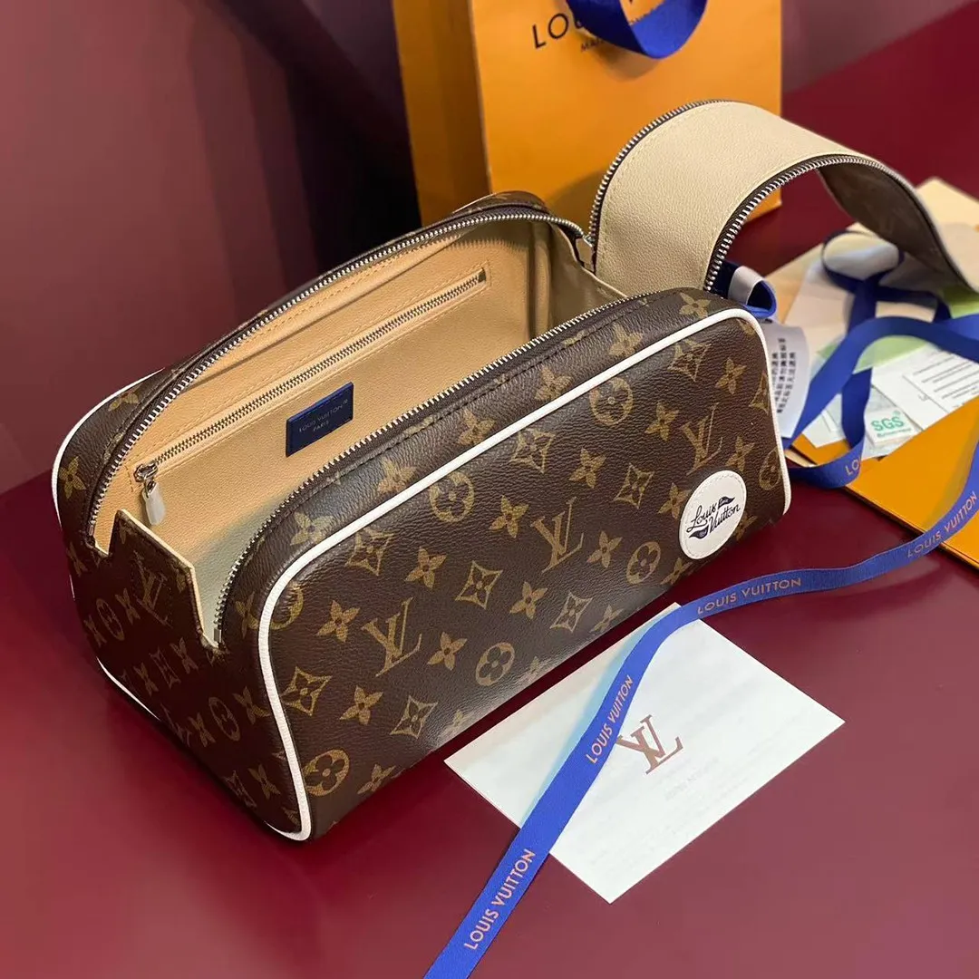 M28371 Mini Dopp Kit Monogram Coated Canvas