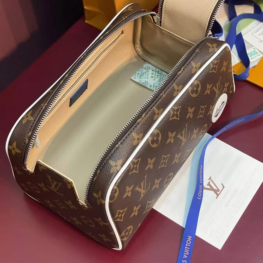M28371 Mini Dopp Kit Monogram Coated Canvas