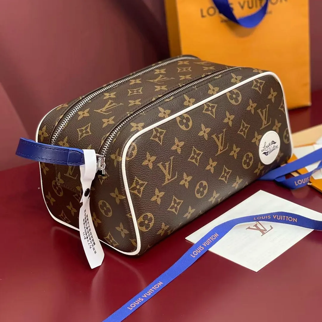 M28371 Mini Dopp Kit Monogram Coated Canvas