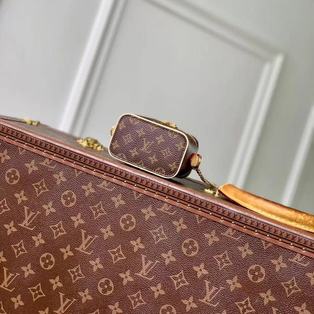 M03772 Micro Vanity Case Monogram Coated Canvas