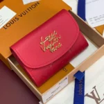 M27481 Rosalie Coin Purse Strawberry Pink Monogram Empreinte Leather - M27480 2 M27481 Rosalie Coin Purse Strawberry Pink Monogram Empreinte Leather