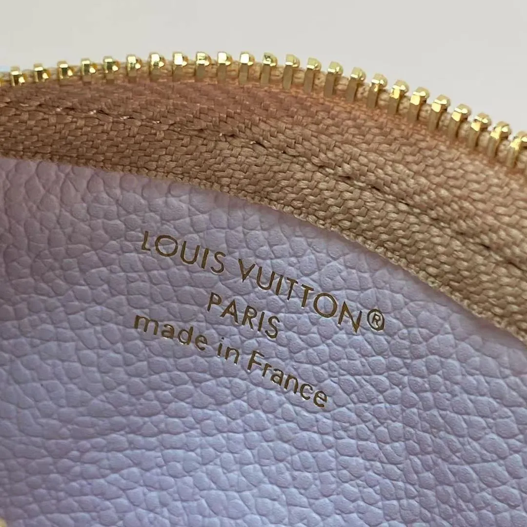 M28993 Key Pouch Hazelnut Brown Monogram Empreinte Leather