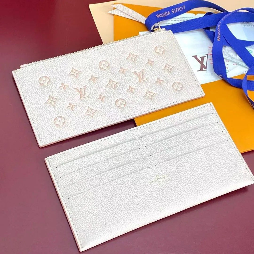 M14968 Pochette Félicie Bicolor Eden Monogram Embossed Grained Cowhide Leather