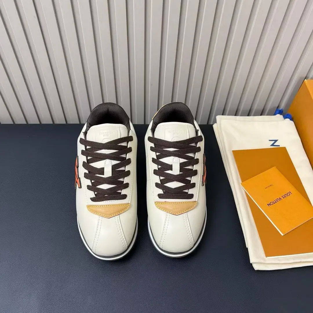 1AIWWM BUTTERSOFT Sneaker Beige Lambskin Plain Calf Leather