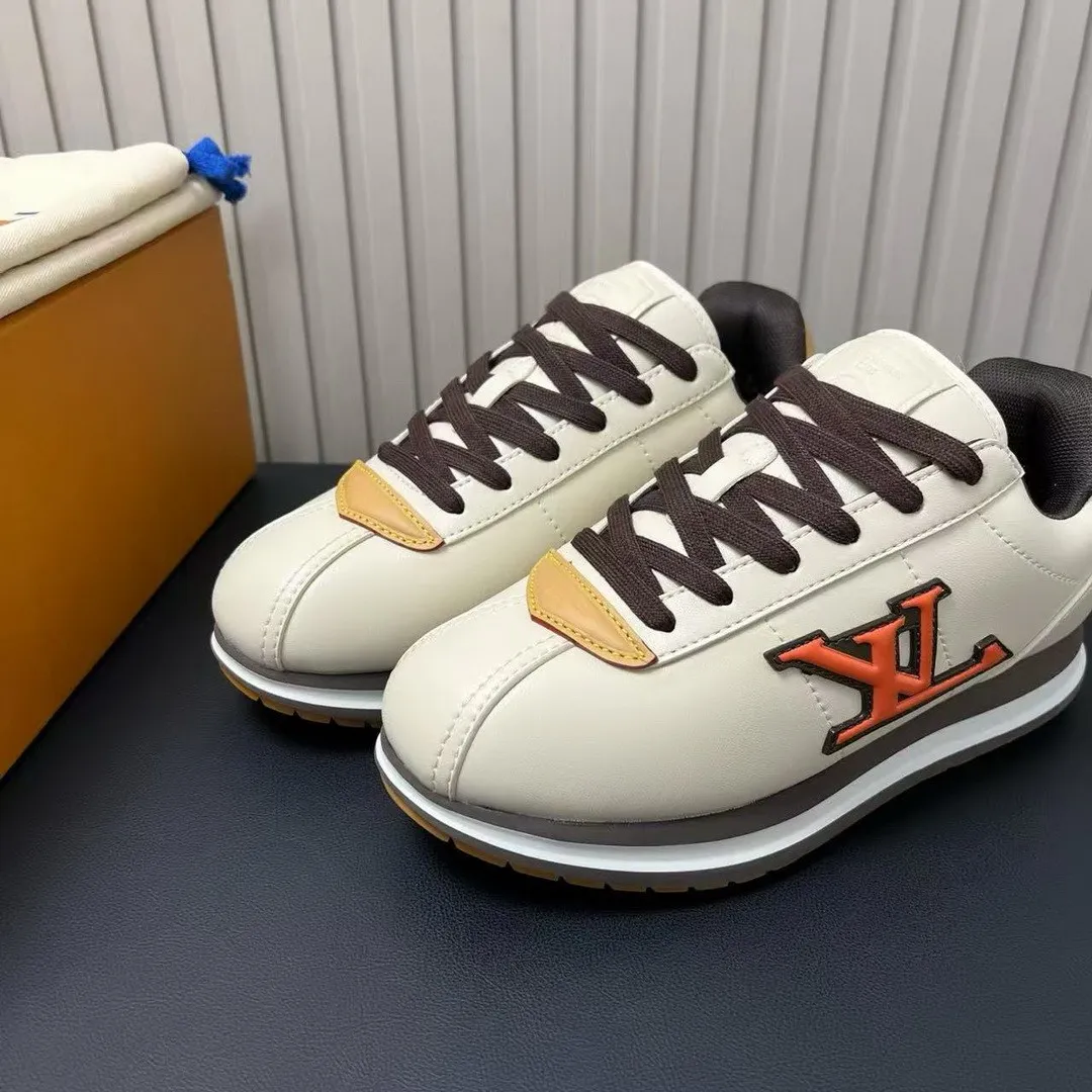 1AIWWM BUTTERSOFT Sneaker Beige Lambskin Plain Calf Leather