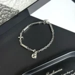 M03311 Bambou Chain Bracelet Sterling Silver - M03337 2 M03311 Bambou Chain Bracelet Sterling Silver